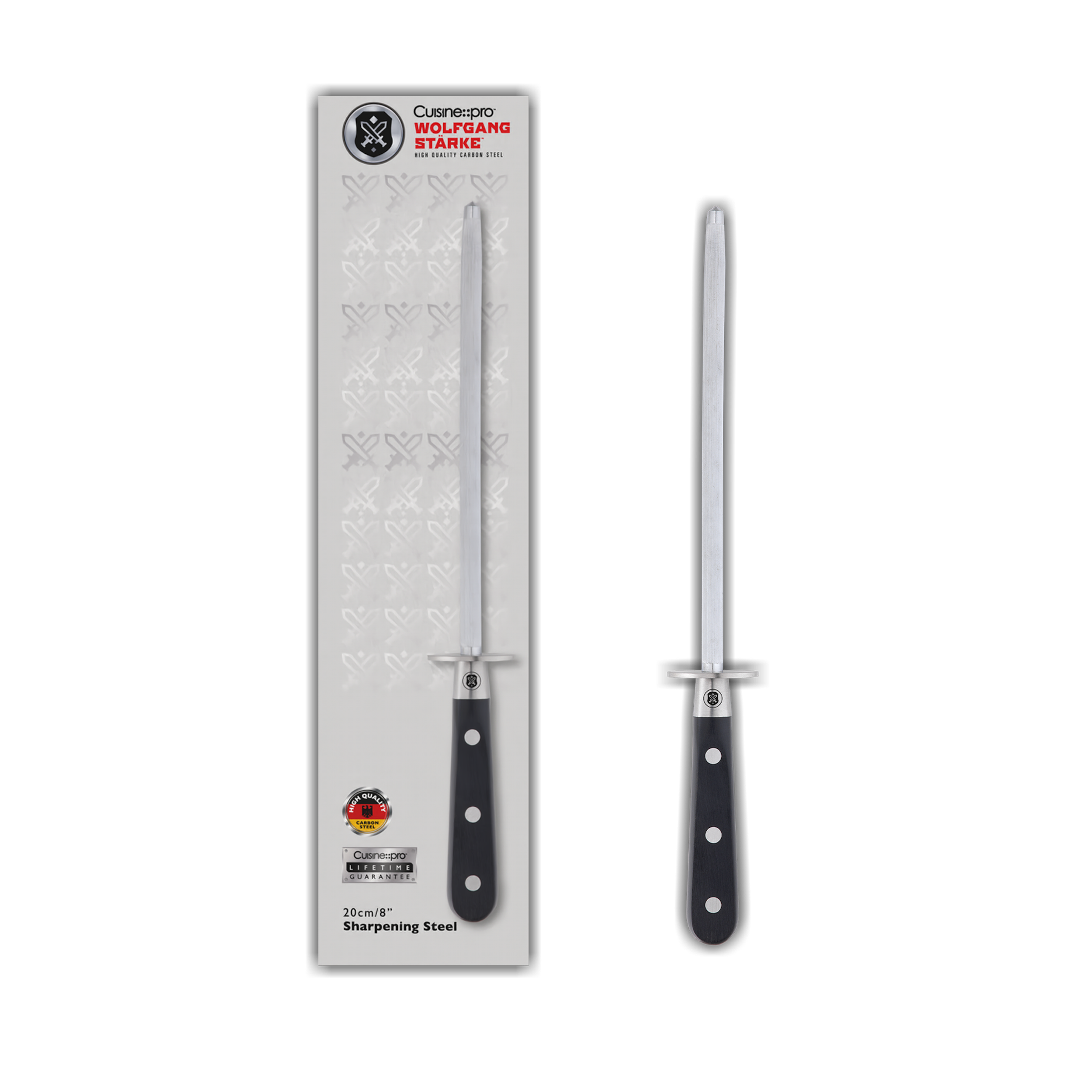 Cuisine::pro® WOLFGANG STARKE Sharpening Steel 8