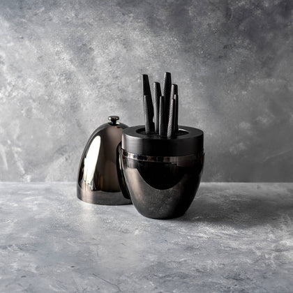Cuisine::pro® iD3® BLACK SAMURAI THE EGG 9-Piece Knife Block