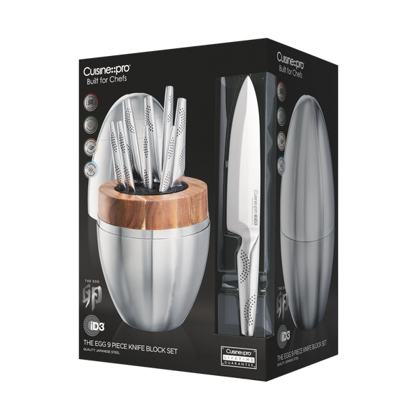 Cuisine::pro® iD3® THE EGG 9-Piece Knife Block