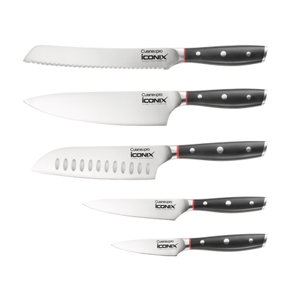 Cuisine::pro® iconiX® Holz 6-Piece Knife Block