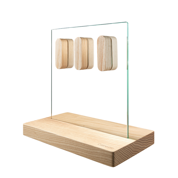 Cuisine::pro® Damashiro EMPEROR®  Hikari Knife Block 7 Piece Ash