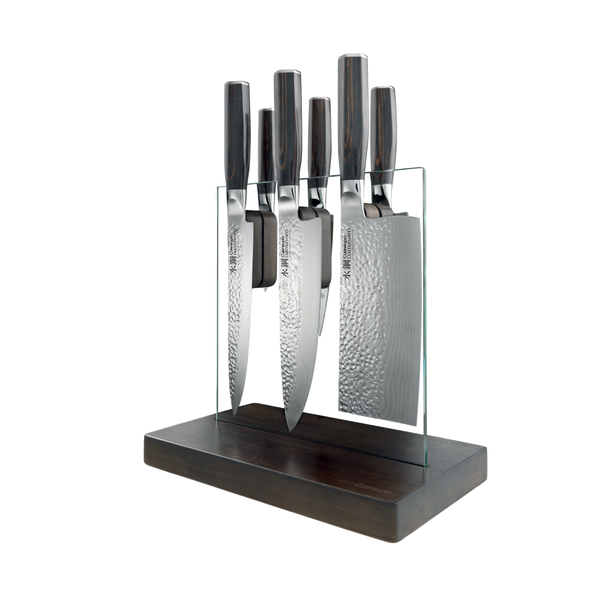 Cuisine::pro® Damashiro EMPEROR®  Hikari Knife Block 7 Piece