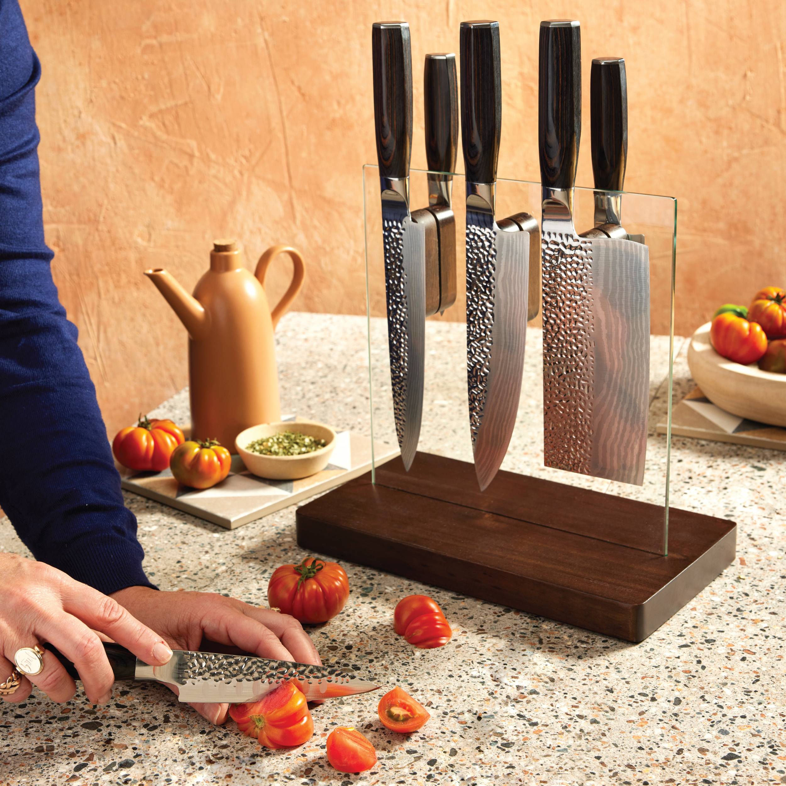 Cuisine::pro® Damashiro EMPEROR®  Hikari Knife Block 7 Piece