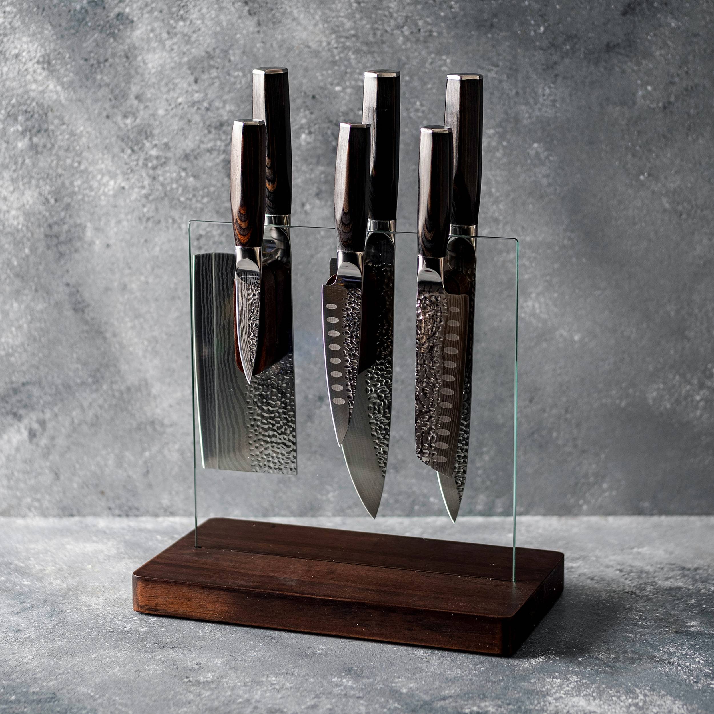 Cuisine::pro® Damashiro EMPEROR®  Hikari Knife Block 7 Piece