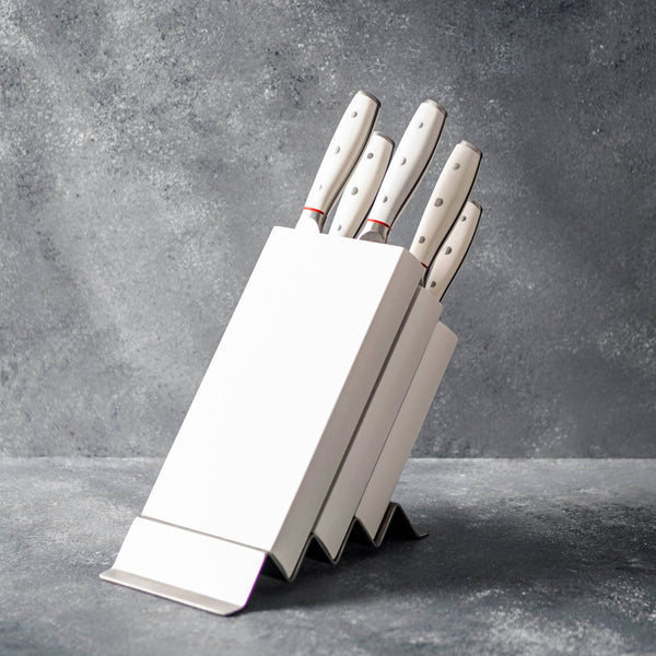 Cuisine::pro® iconiX™ Straub Knife Block 7 Piece White