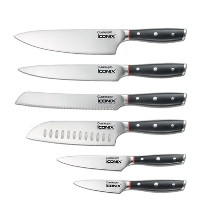 Cuisine::pro® iconiX® Straub Knife Block 6 Piece