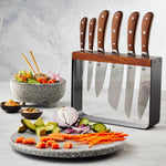 Cuisine::pro® Wolfgang Starke™ OAK Harz Knife Block 7 Piece
