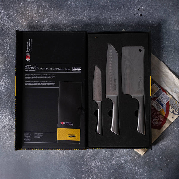 Cuisine::pro® Damashiro® Ultimate Knife Set Of 3