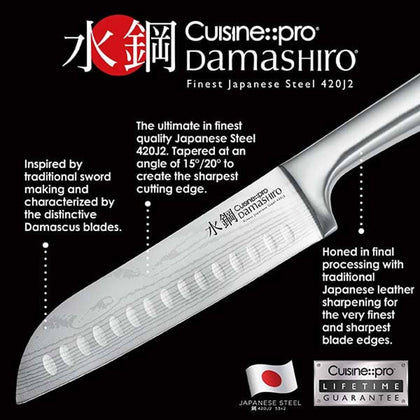 Cuisine::pro® Damashiro® Ultimate Knife Set Of 3