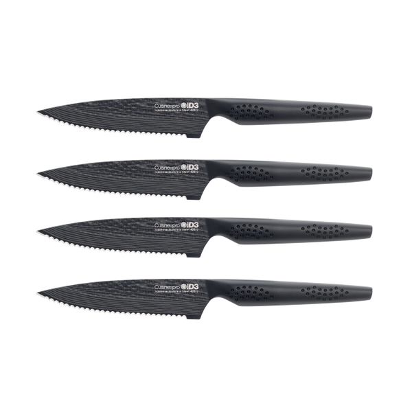 Cuisine::pro® iD3® BLACK SAMURAI   Steak Knife Set 4 Piece
