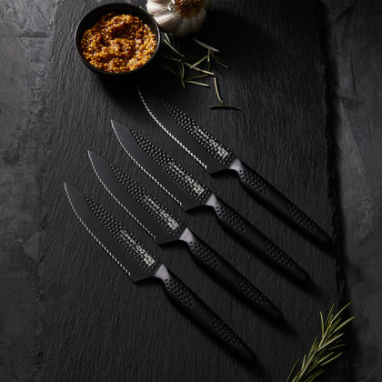 Cuisine::pro® iD3® BLACK SAMURAI   Steak Knife Set 4 Piece