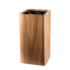 Cuisine::pro® UNIVERSAL Square Knife Block Acacia Acacia