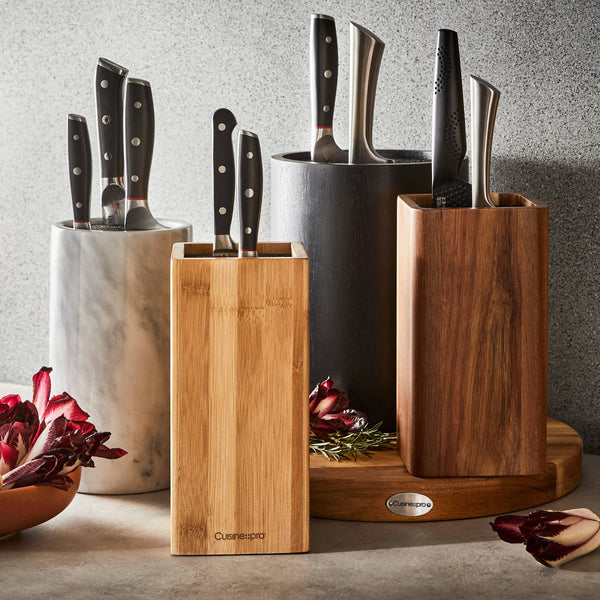 Cuisine::pro® UNIVERSAL Circa Knife Block Ashwood