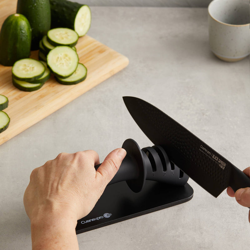 Cuisine::pro® iD3® BLACK SAMURAI   Knife Sharpener - hover