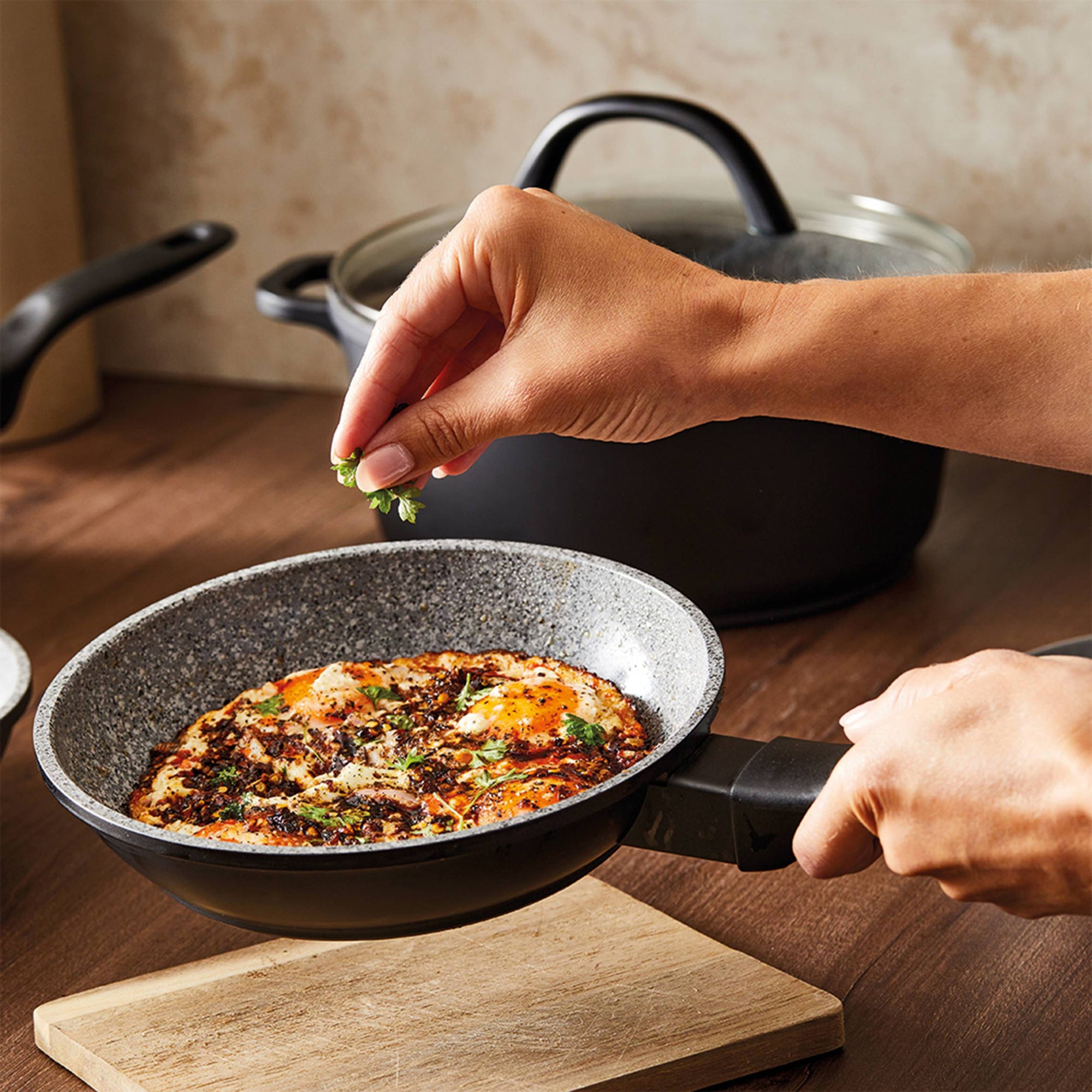 Cuisine::pro® STONE™ X² TWIN FRYPAN