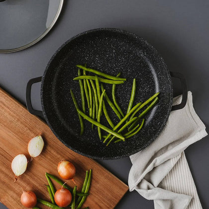 Cuisine::pro® STONE™ Sauté Pan with Lid 12.5