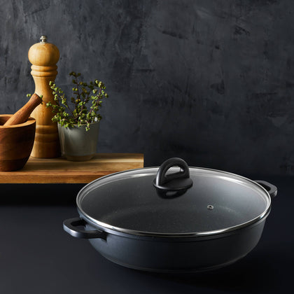 Cuisine::pro® STONE™ Sauté Pan with Lid 12.5