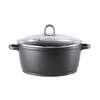 Cuisine::pro® GRANITE™ Casserole with Lid 4.5qt