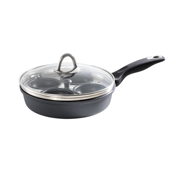 Cuisine::pro® GRANITE™ 4-Egg Poacher with Lid 1.4qt