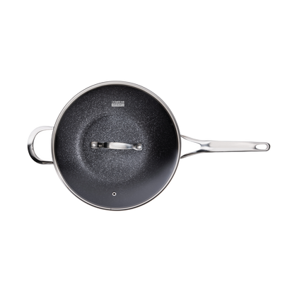 Cuisine::pro® IRONROC™ Wok with Lid 12