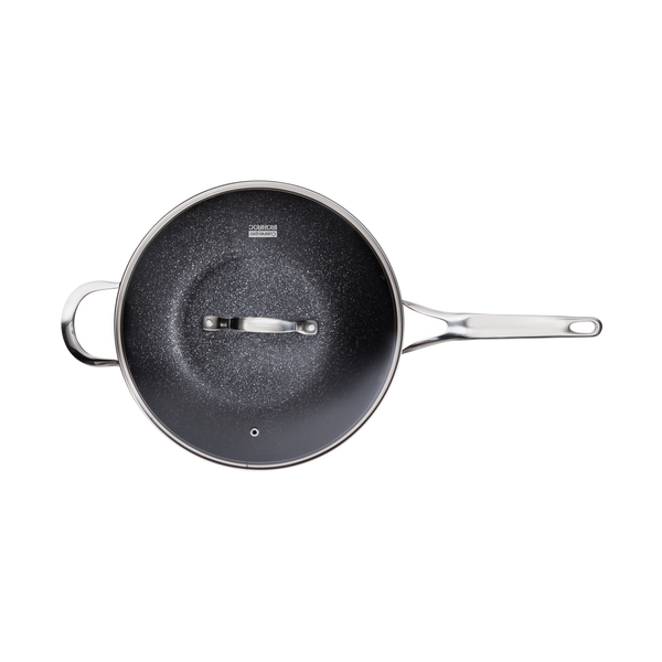 Cuisine::pro® IRONROC™ Wok with Lid 12