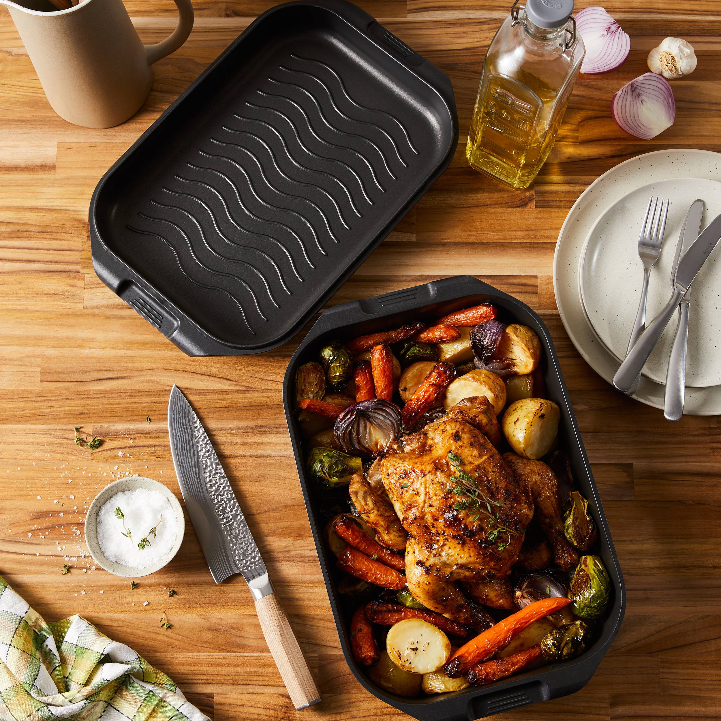Cuisine::pro® iD3® Roaster with Grill 13