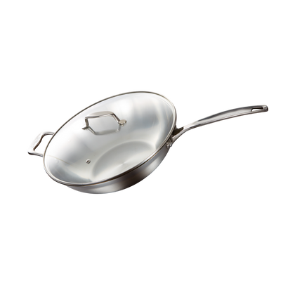 Cuisine::pro® iconiX® Wok with Lid 12.5