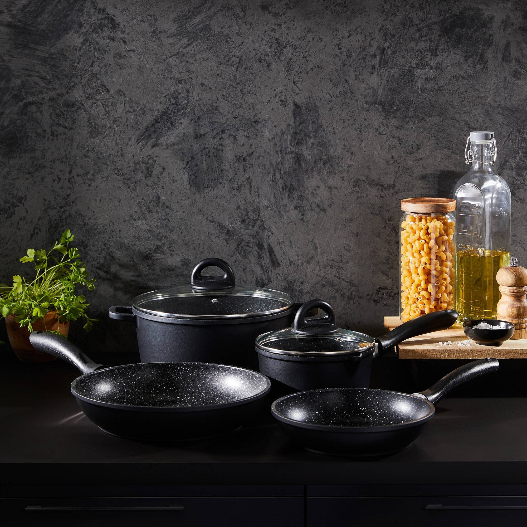 Cuisine::pro® STONE™ Cookware Set 6pc