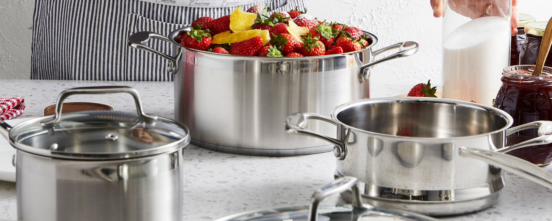 Cuisine::pro® iconiX® Chef Pan with Lid 12.5