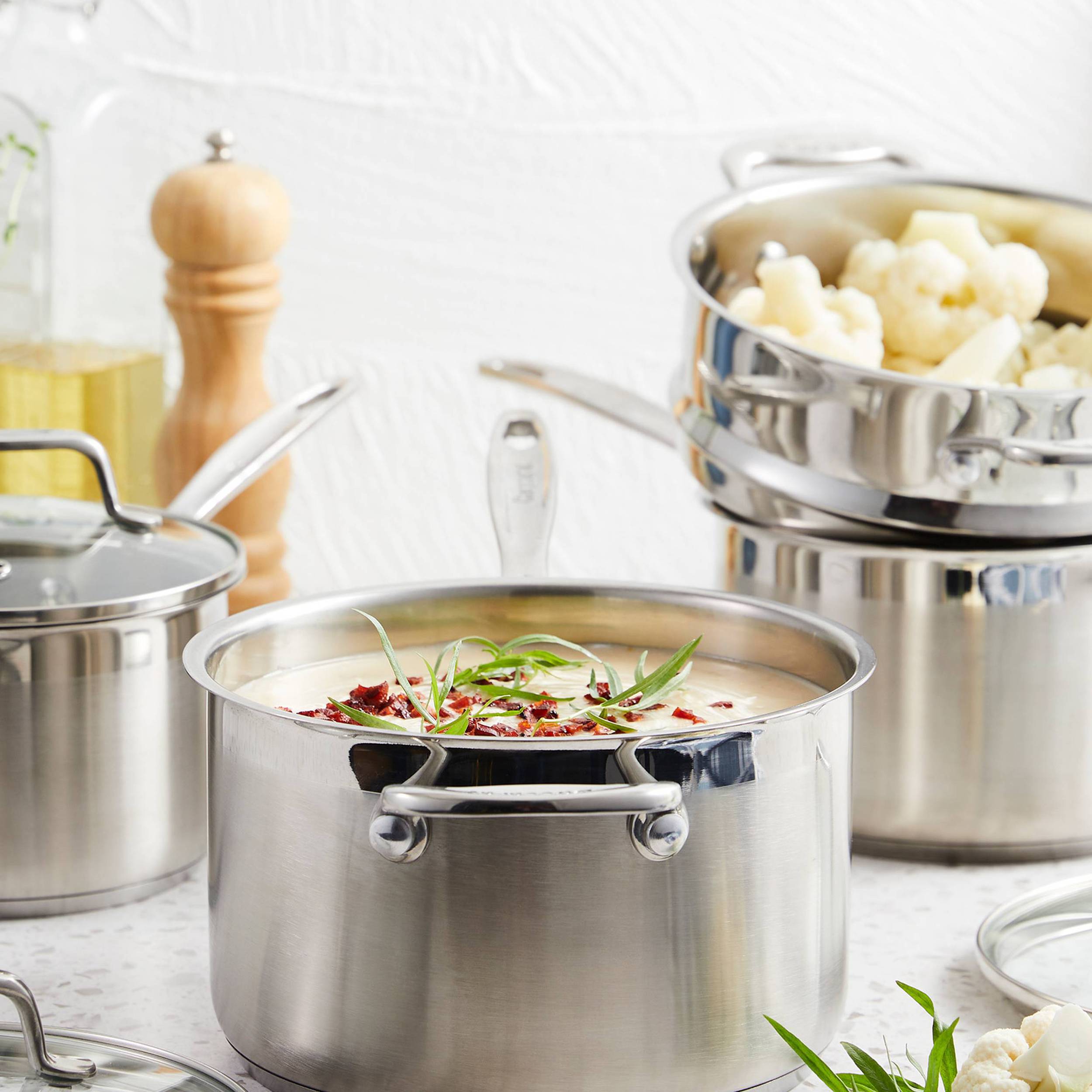 CUISINOX - Gourmet - Pan 24 cm stainless steel
