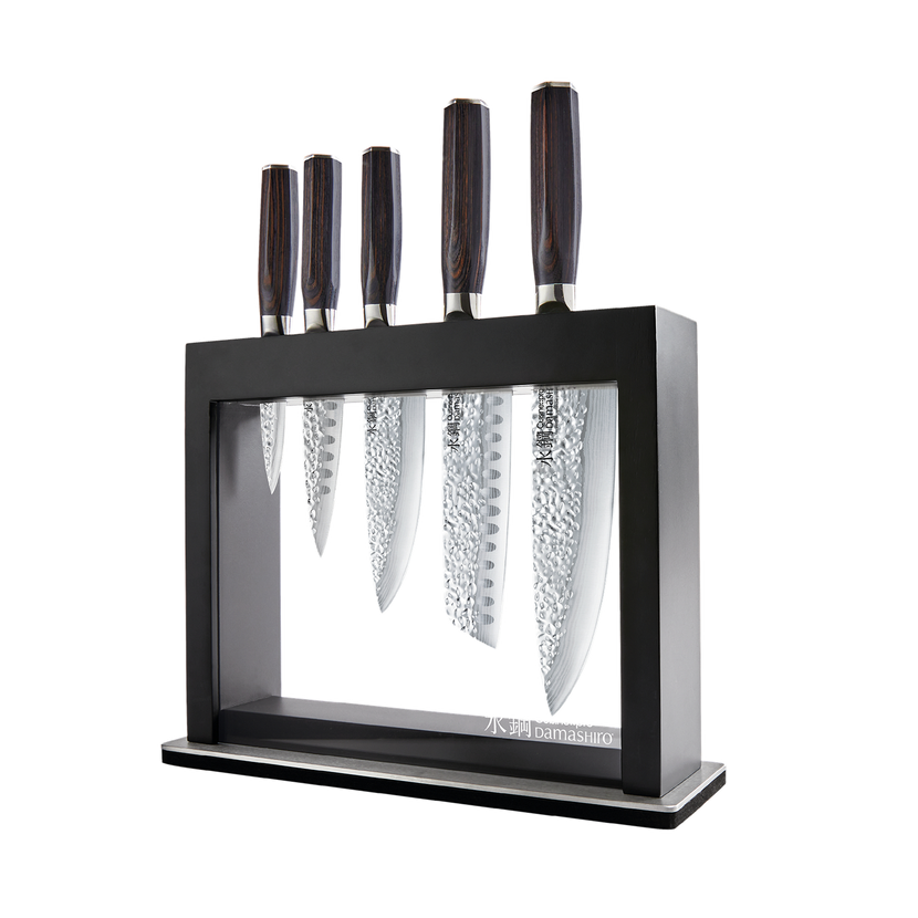 Cuisine::pro® Damashiro EMPEROR® Hisa 6-Piece Knife Block
