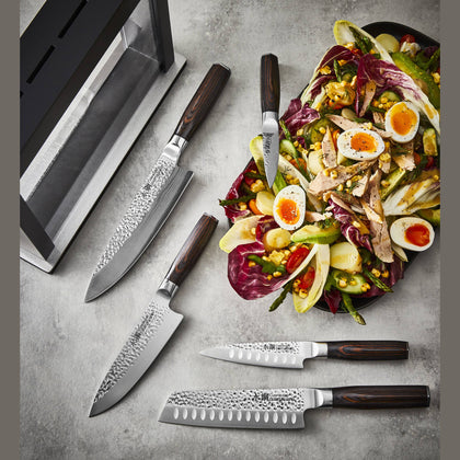 Cuisine::pro® Damashiro EMPEROR® Hisa 6-Piece Knife Block