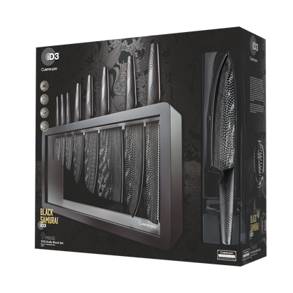 Cuisine::pro® iD3® BLACK SAMURAI   Syo 9-Piece Knife Block