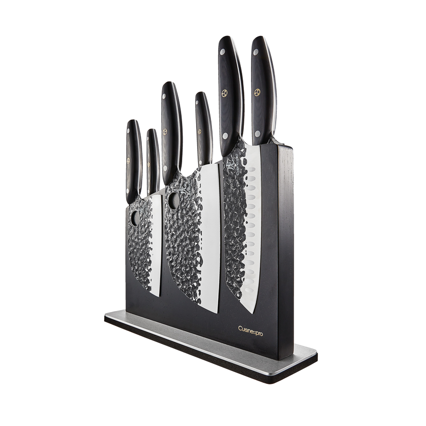 Cuisine::pro® KUROI KIBA™ 7-Piece Knife Block