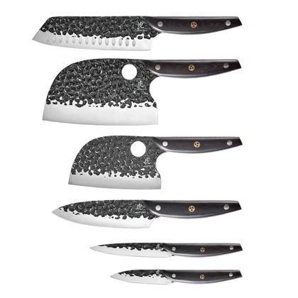 Cuisine::pro® KUROI KIBA™ 7-Piece Knife Block