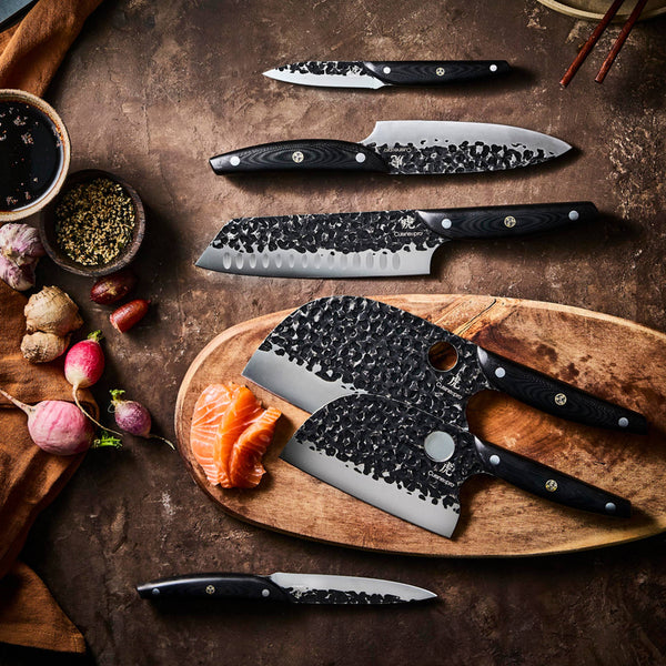 Cuisine::pro® KUROI KIBA™ 7-Piece Knife Block