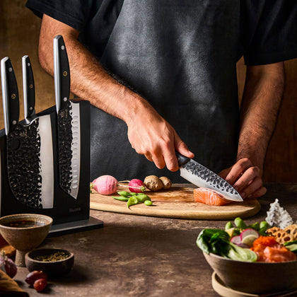 Cuisine::pro® KUROI KIBA™ 7-Piece Knife Block