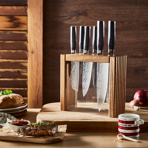 Cuisine::pro® Damashiro EMPEROR® 7-Piece Makoto Knife Block