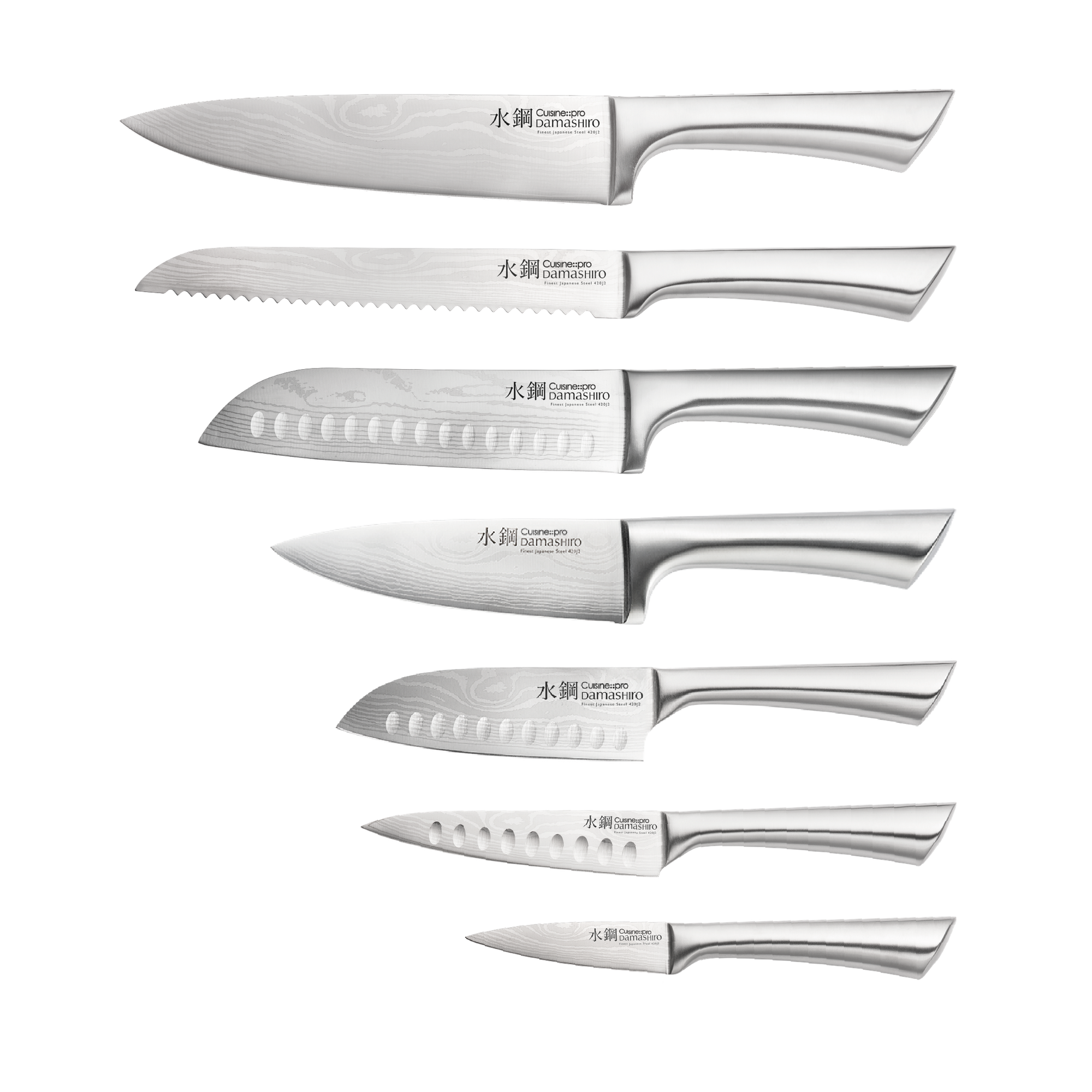Cuisine::pro® Damashiro® 8-Piece Satori Knife Block