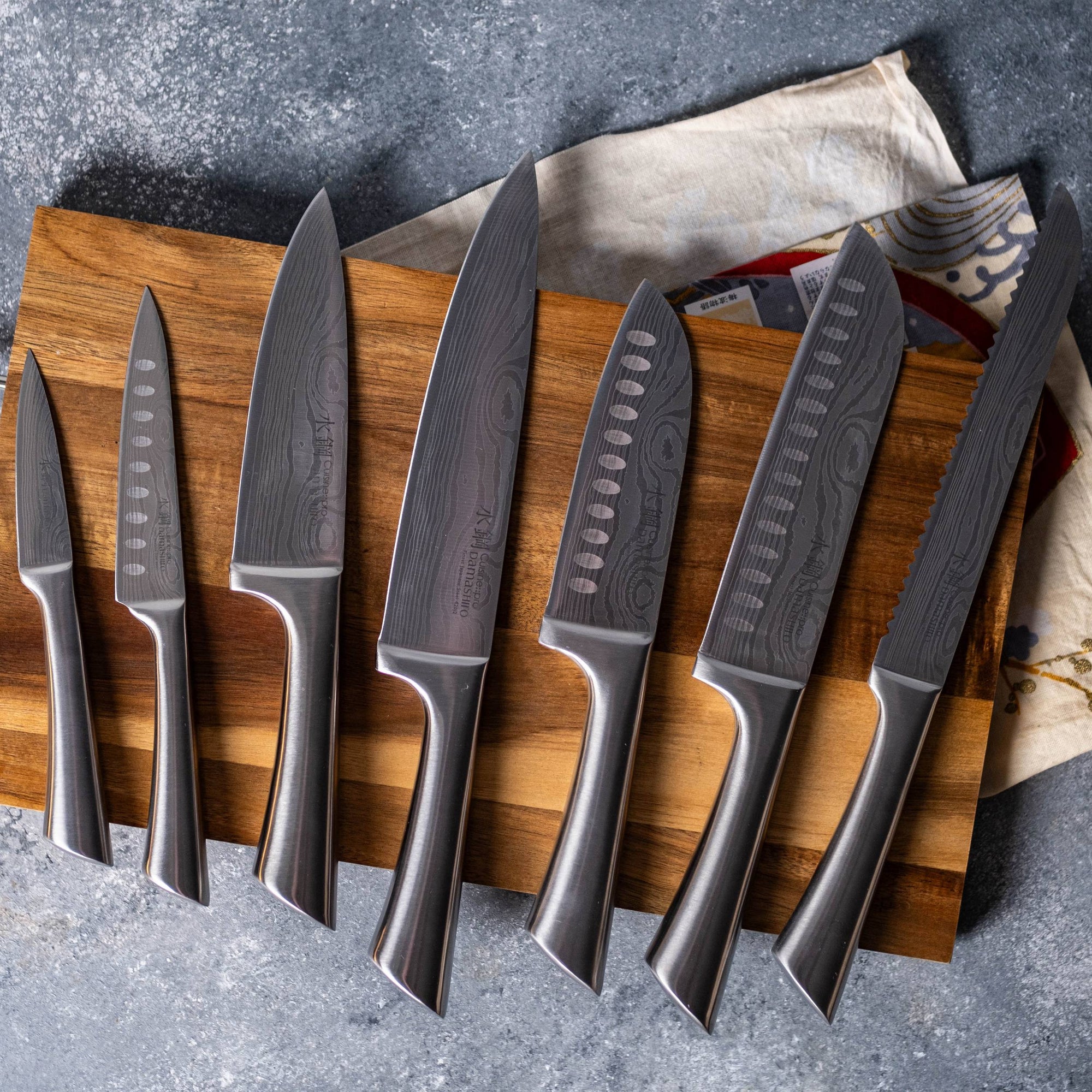 Cuisine::pro® Damashiro® 8-Piece Satori Knife Block