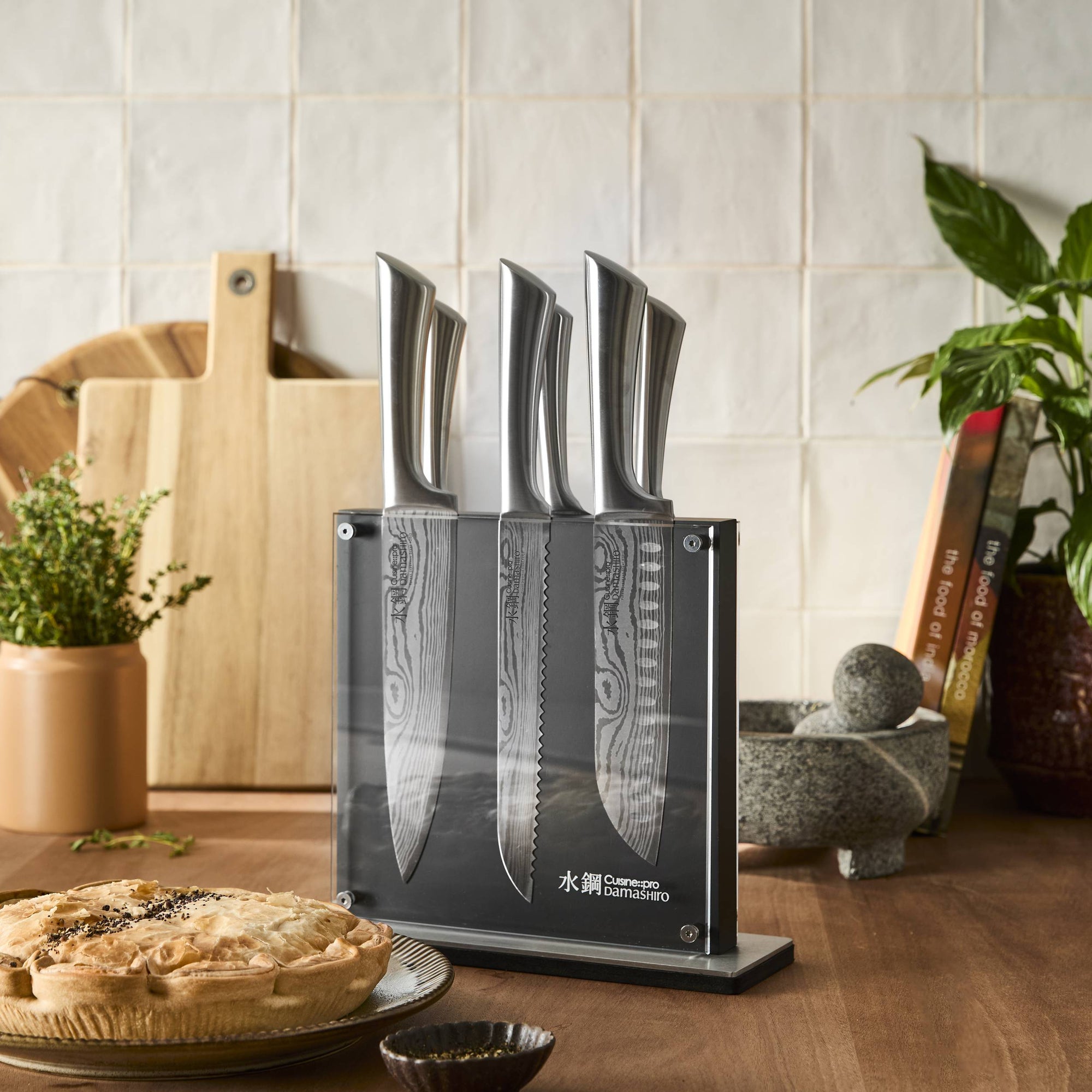 Cuisine::pro® Damashiro® 7-Piece Kumi Knife Block