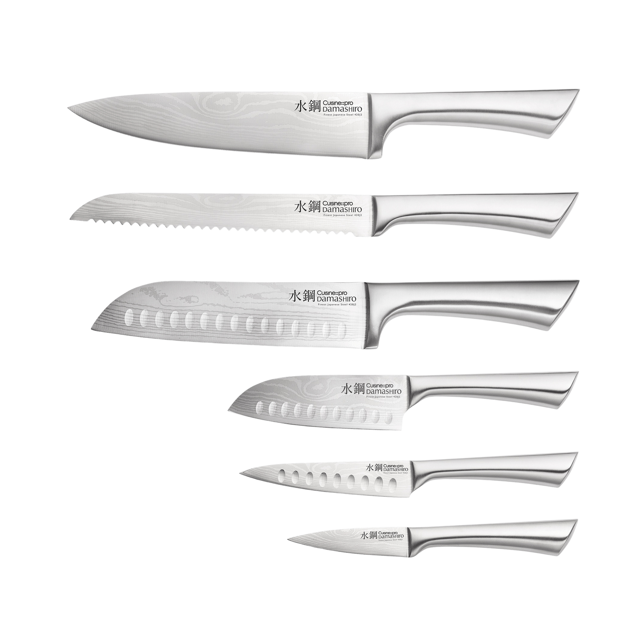 Cuisine::pro® Damashiro® 7-Piece Kumi Knife Block