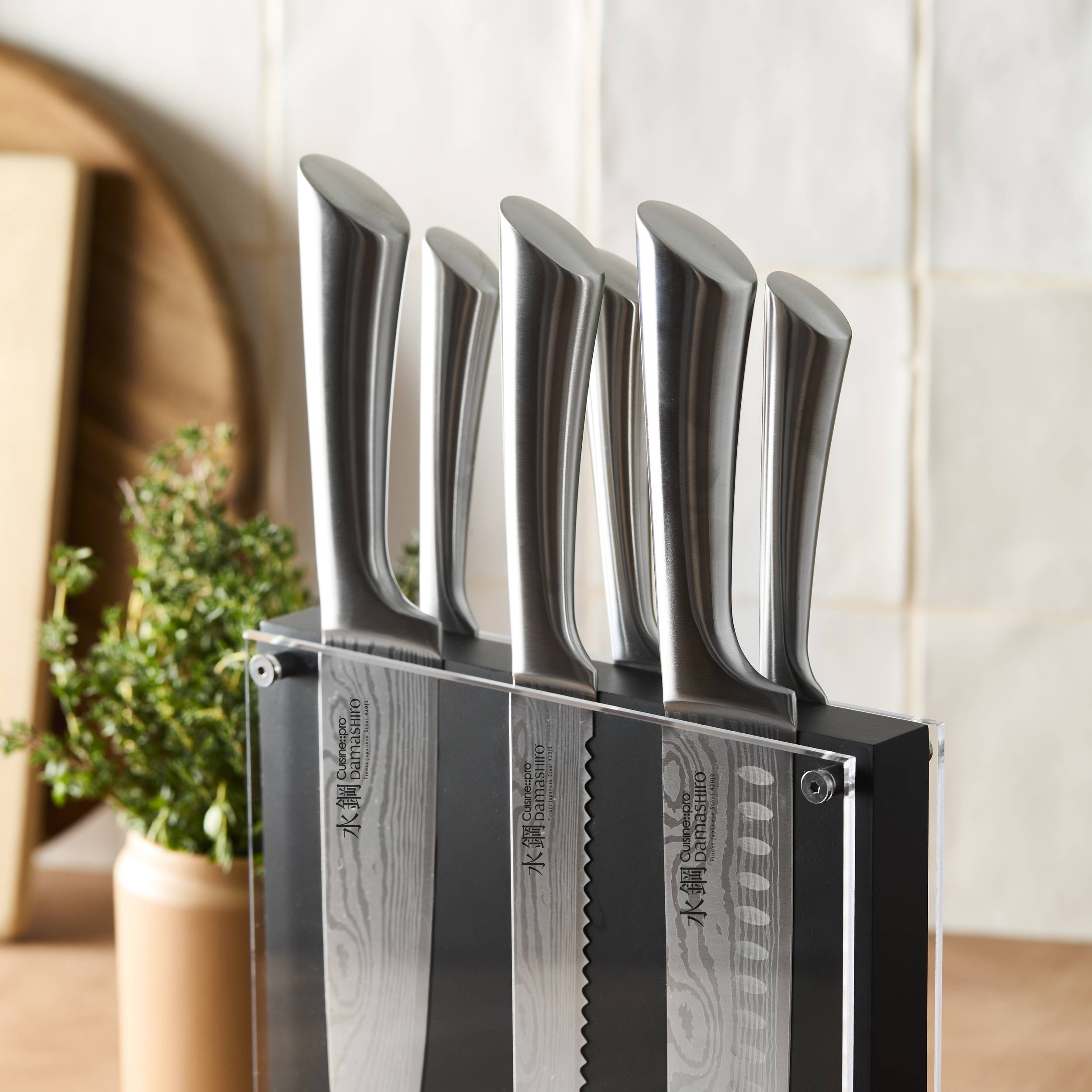 Cuisine::pro® Damashiro® 7-Piece Kumi Knife Block