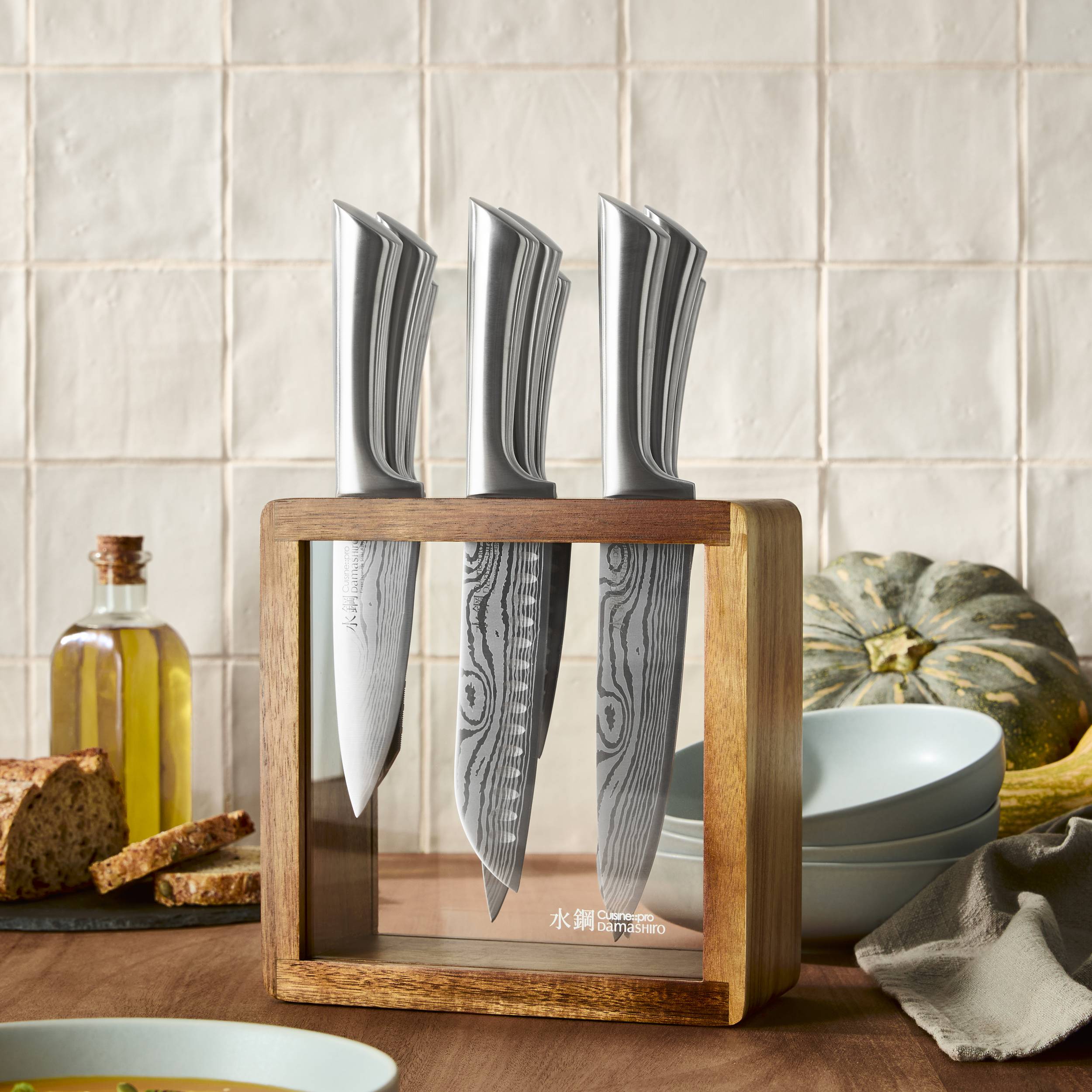 Cuisine::pro® Damashiro® 10-Piece Hiryu Knife Block
