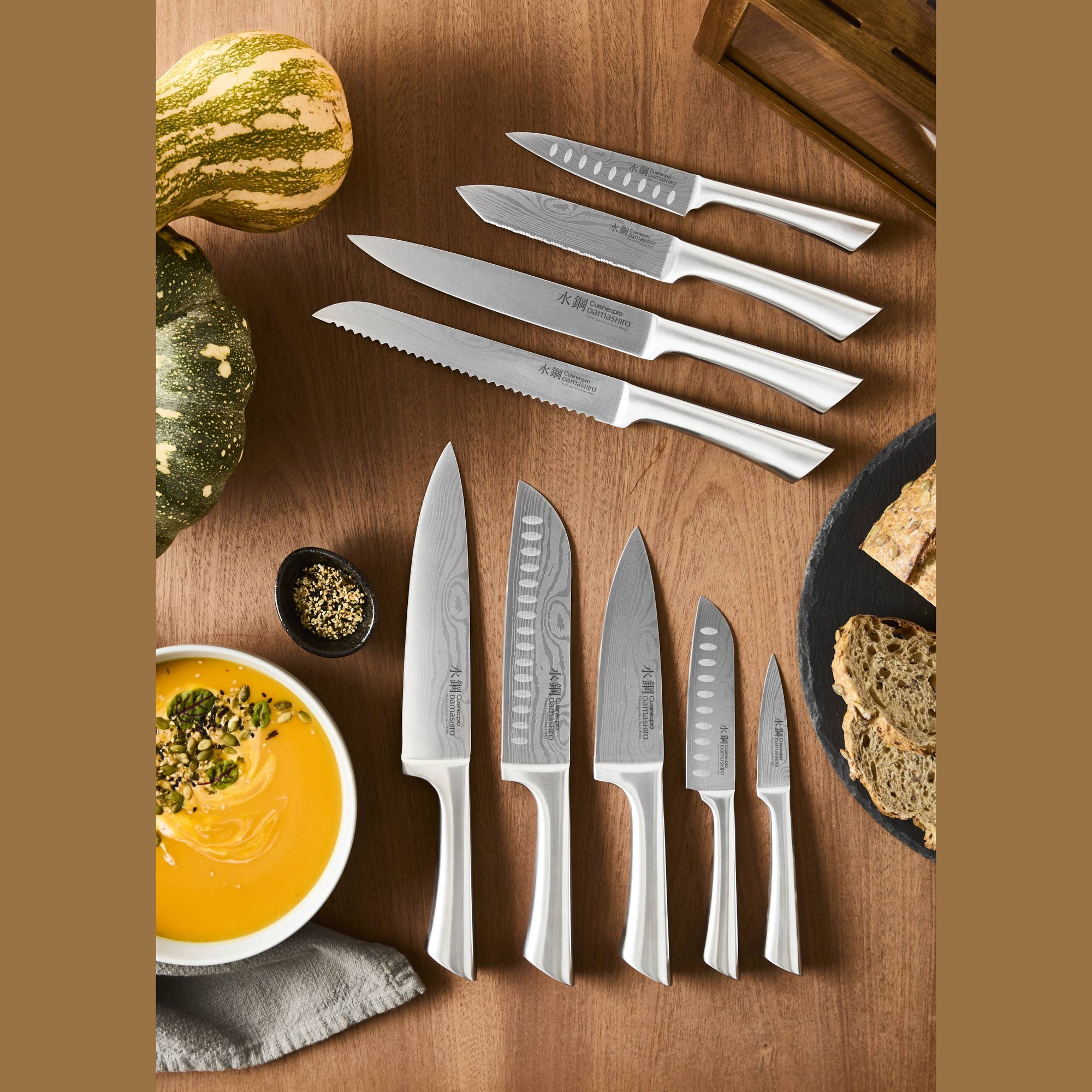 Cuisine::pro® Damashiro® 10-Piece Hiryu Knife Block