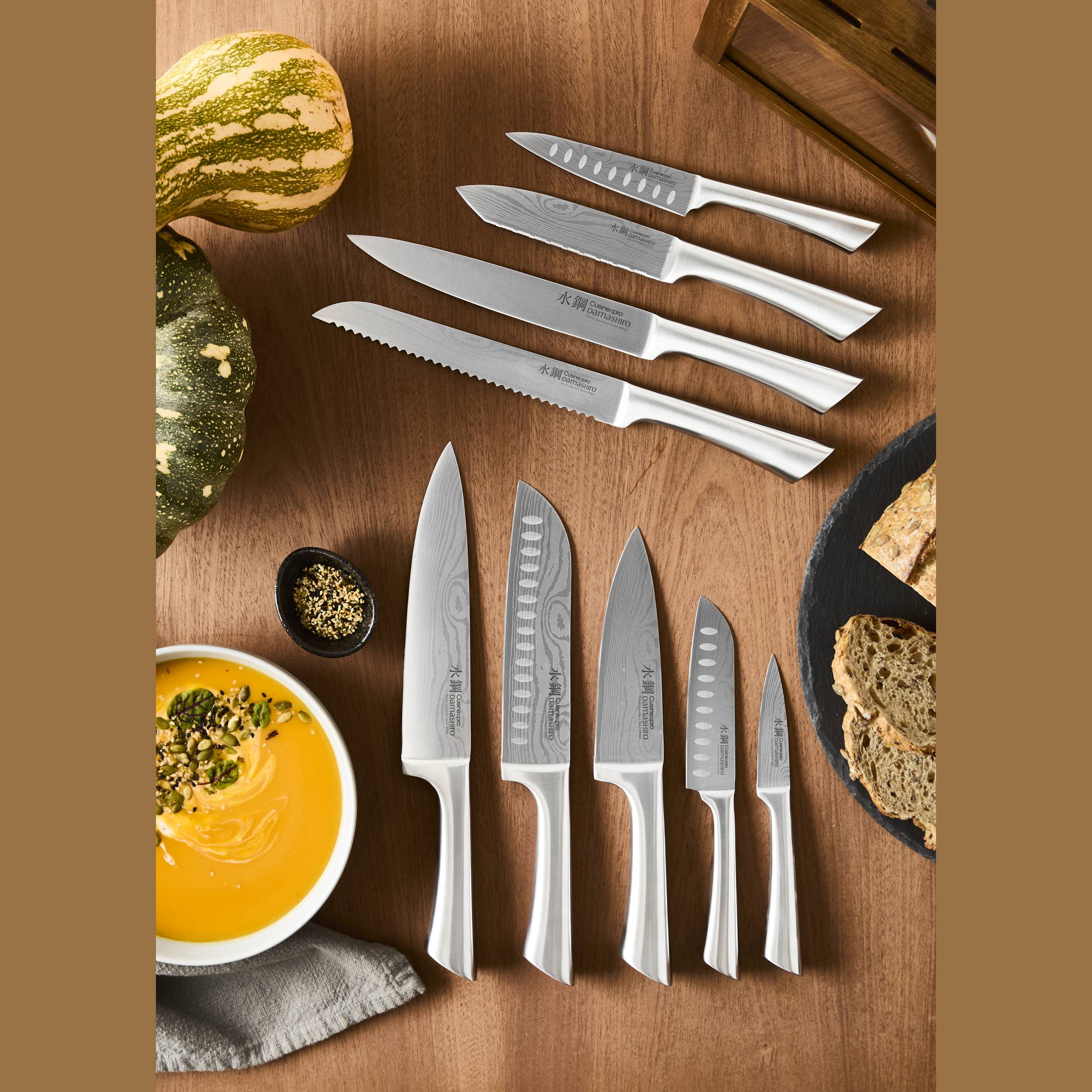 Cuisine::pro® Damashiro® 10-Piece Hiryu Knife Block