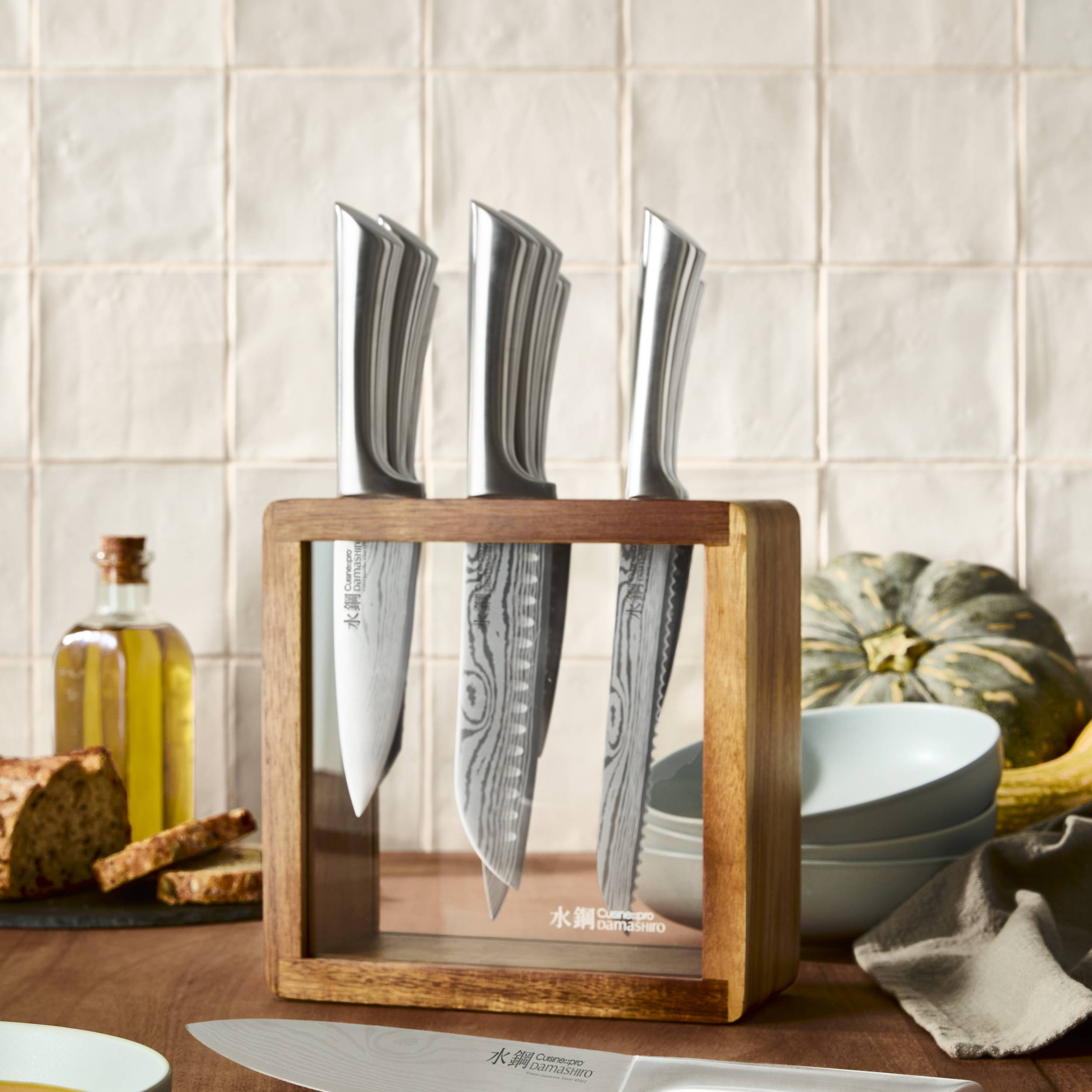 Cuisine::pro® Damashiro® 10-Piece Hiryu Knife Block