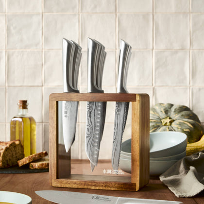 Cuisine::pro® Damashiro® 10-Piece Hiryu Knife Block