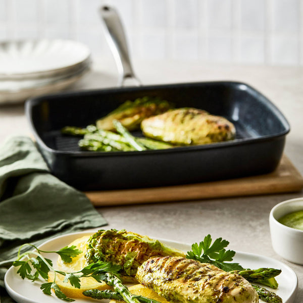 Cuisine::pro® GREEN STONE™ 11in Ultimate Grill Pan