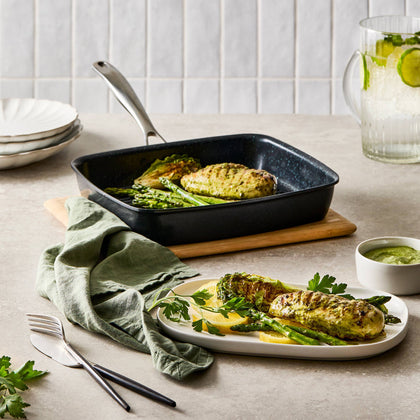 Cuisine::pro® GREEN STONE™ 11in Ultimate Grill Pan